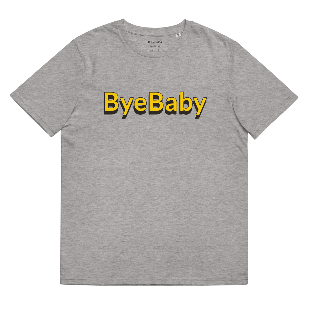 Harmaa Byebaby T-paita