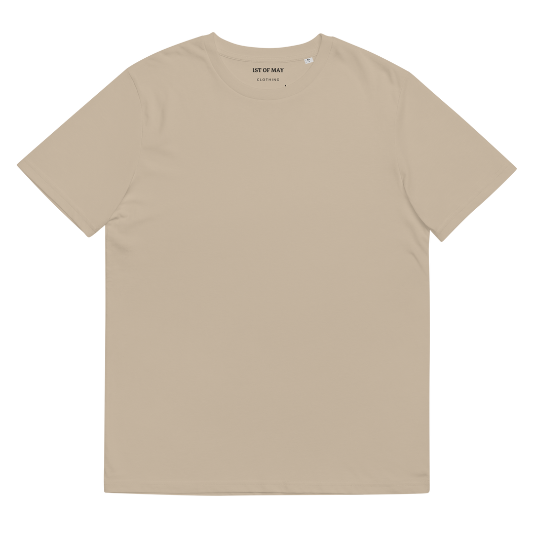 Hiekanvärinen basic T-paita